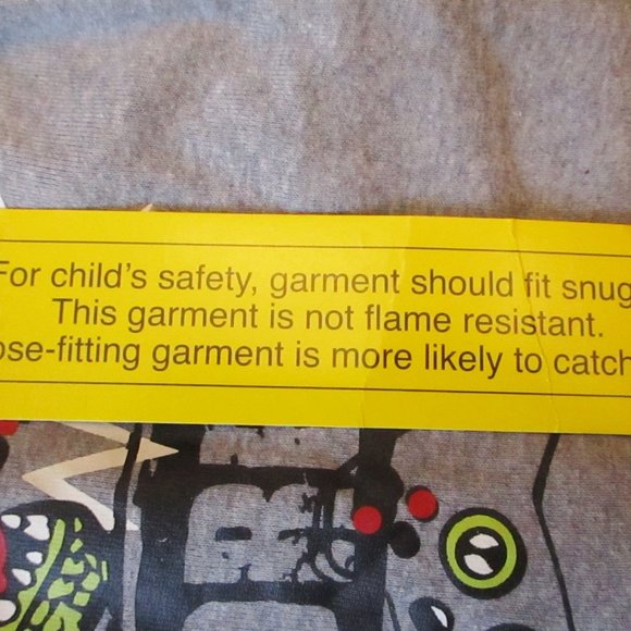 Members Mark Boys 4 piece pajama set, Black&Yellow Dinosaur Glow in the Dark 2T - Picture 13 of 13